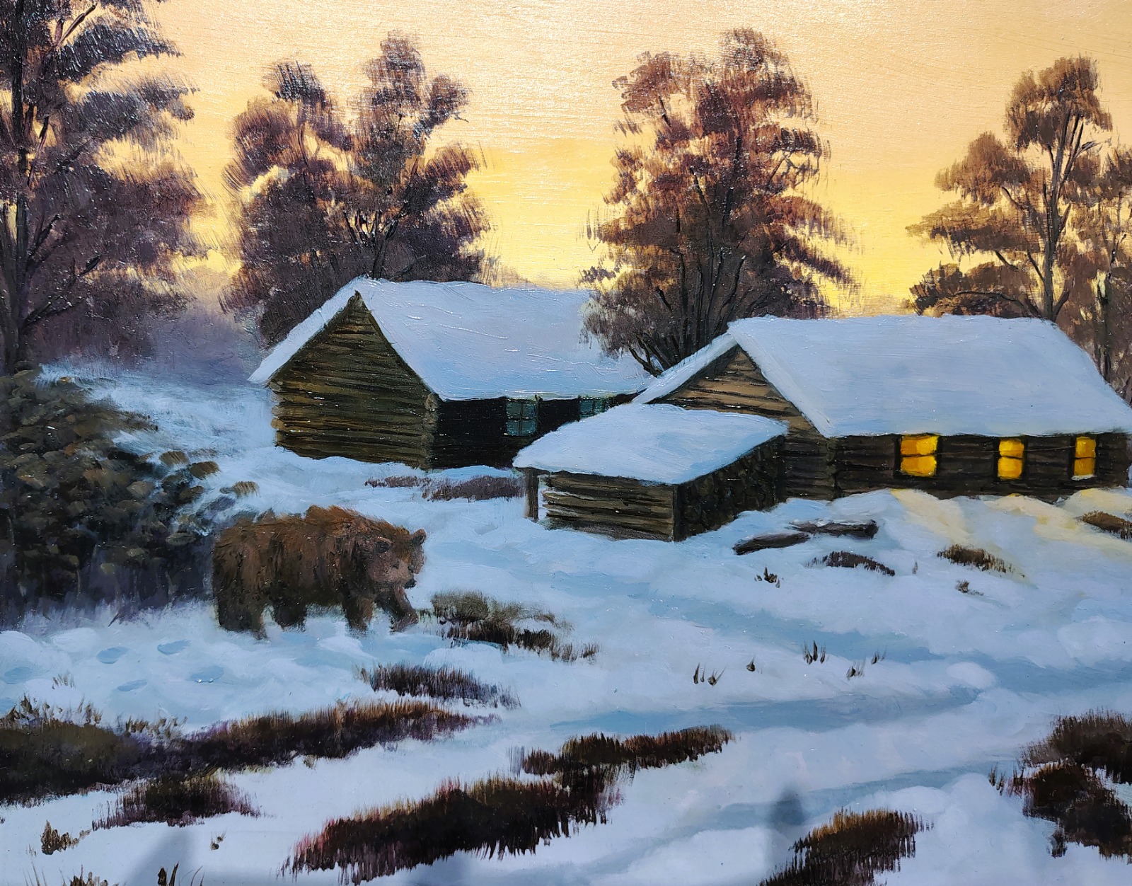 A visitor after the snowstorm. oil painting, 2026 (24).jpeg